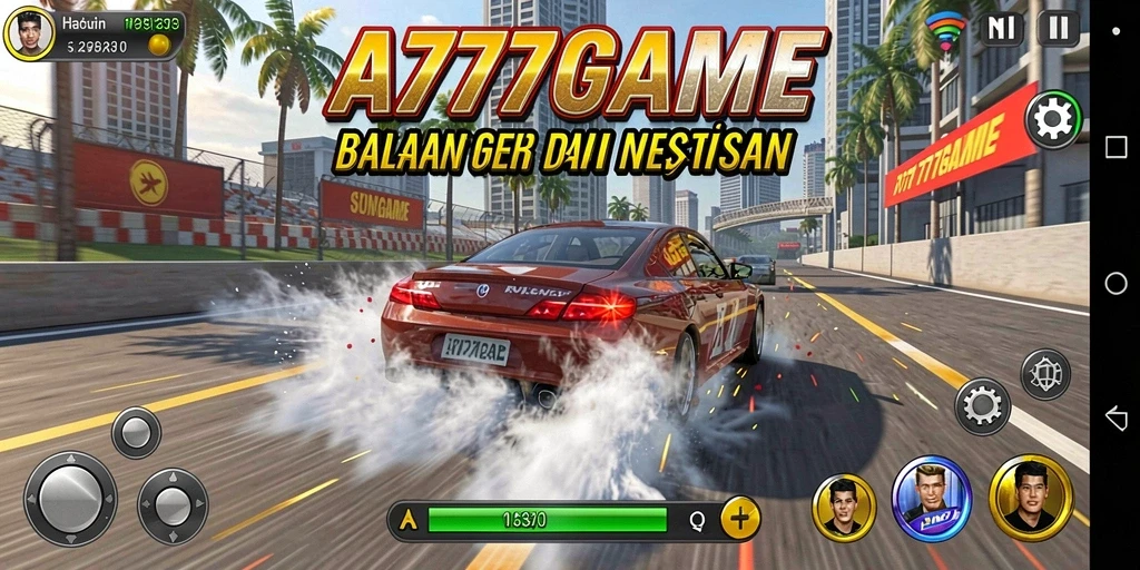 Tampilan gameplay A777GAME yang seru dan menegangkan.
