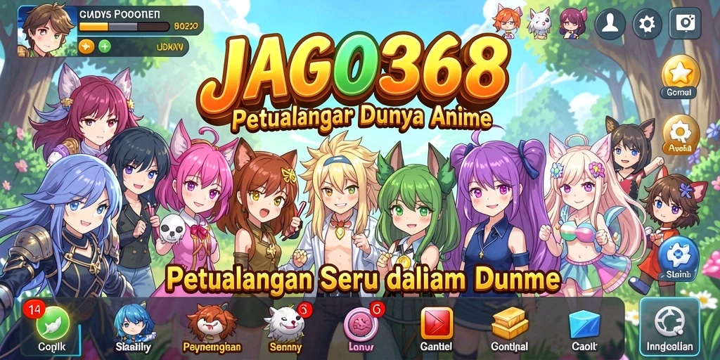 Tampilan gameplay seru JAGO368 yang penuh aksi dan petualangan.