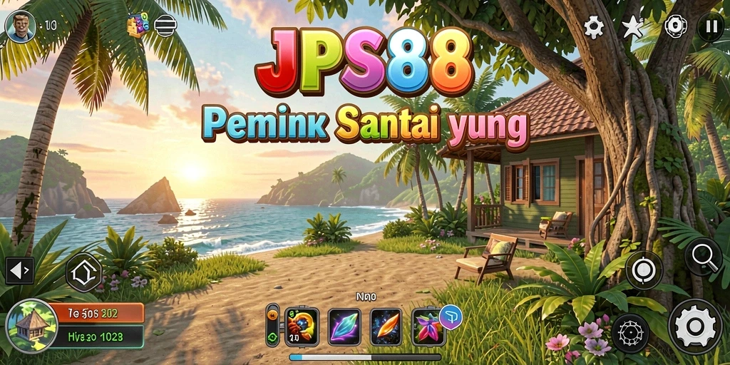 Tangkapan layar utama JPS88 menampilkan aksi gameplay yang seru dan interaktif.