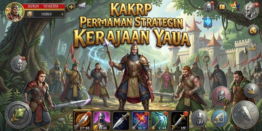 Tampilan dinamis dari gameplay KAKRP yang mengesankan.
