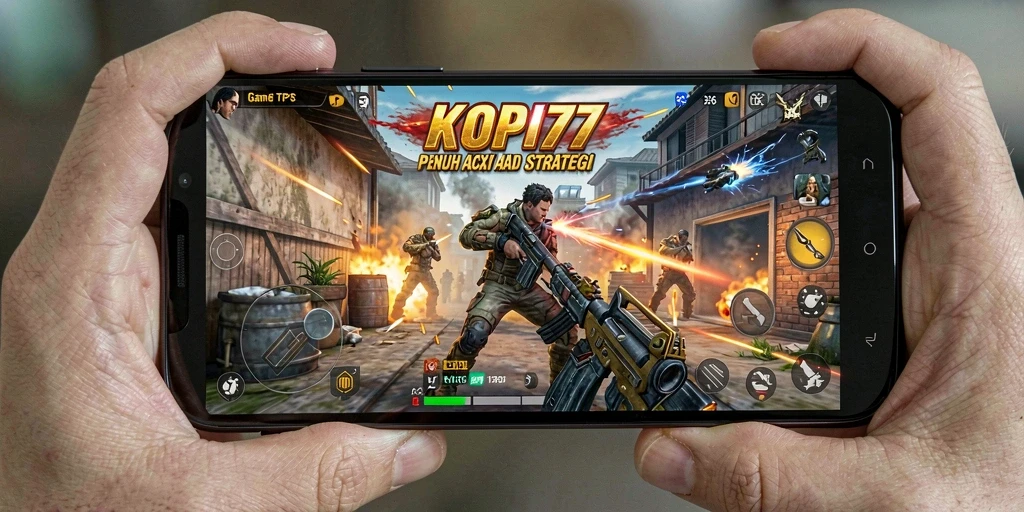 Tampilan menarik gameplay KOPI77 saat pertempuran intens.