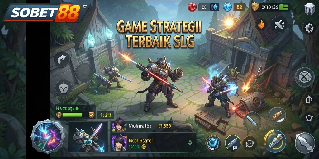 Tangkapan layar menunjukkan aksi mendebarkan dalam gameplay SOBET88.