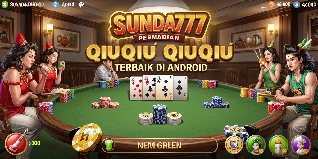 Tampilan menarik dari gameplay SUNDA777 QiuQiu.