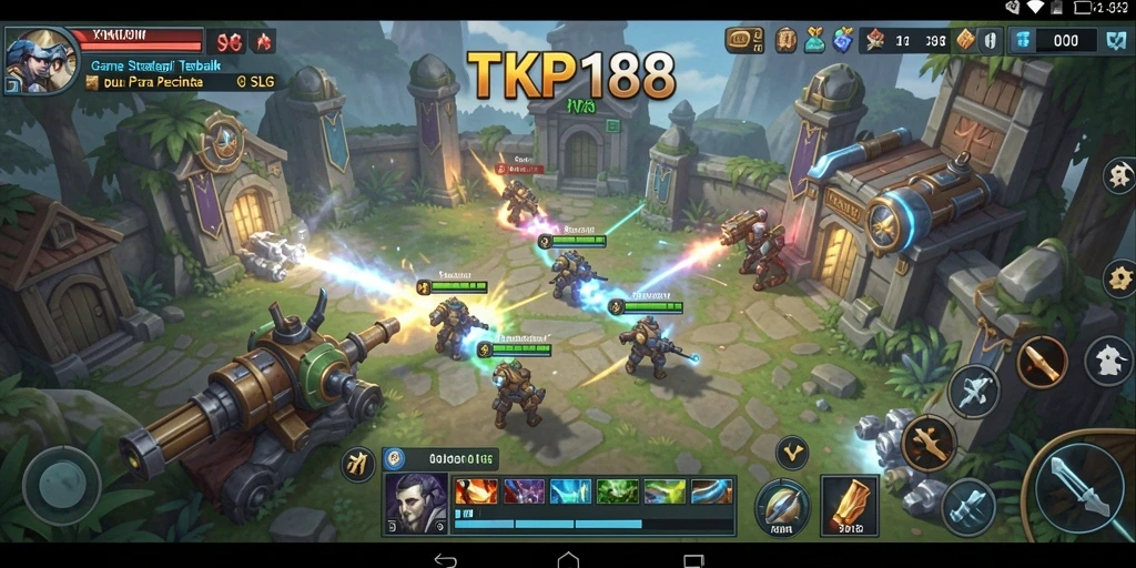 Tampilan gameplay menarik TKP188 dengan aksi strategi yang mendebarkan.