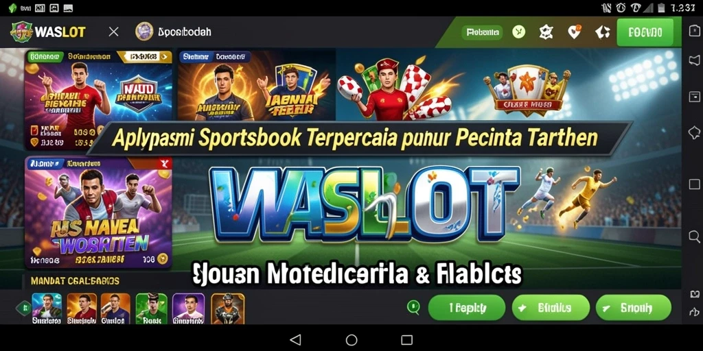 Screenshot utama WASLOT menunjukkan pengalaman taruhan yang mengasyikkan.