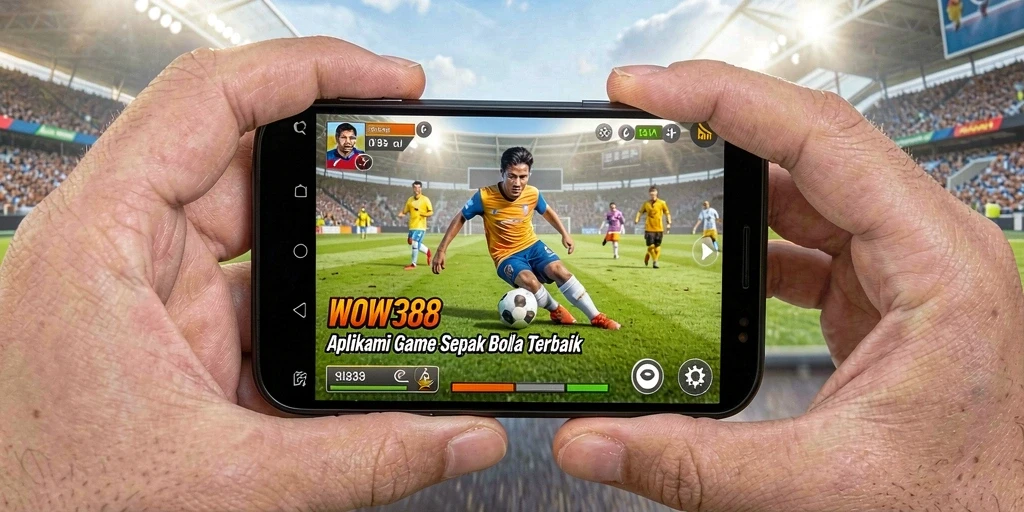 Tampilan menarik dari gameplay WOW388 dengan aksi sepak bola yang mendebarkan.